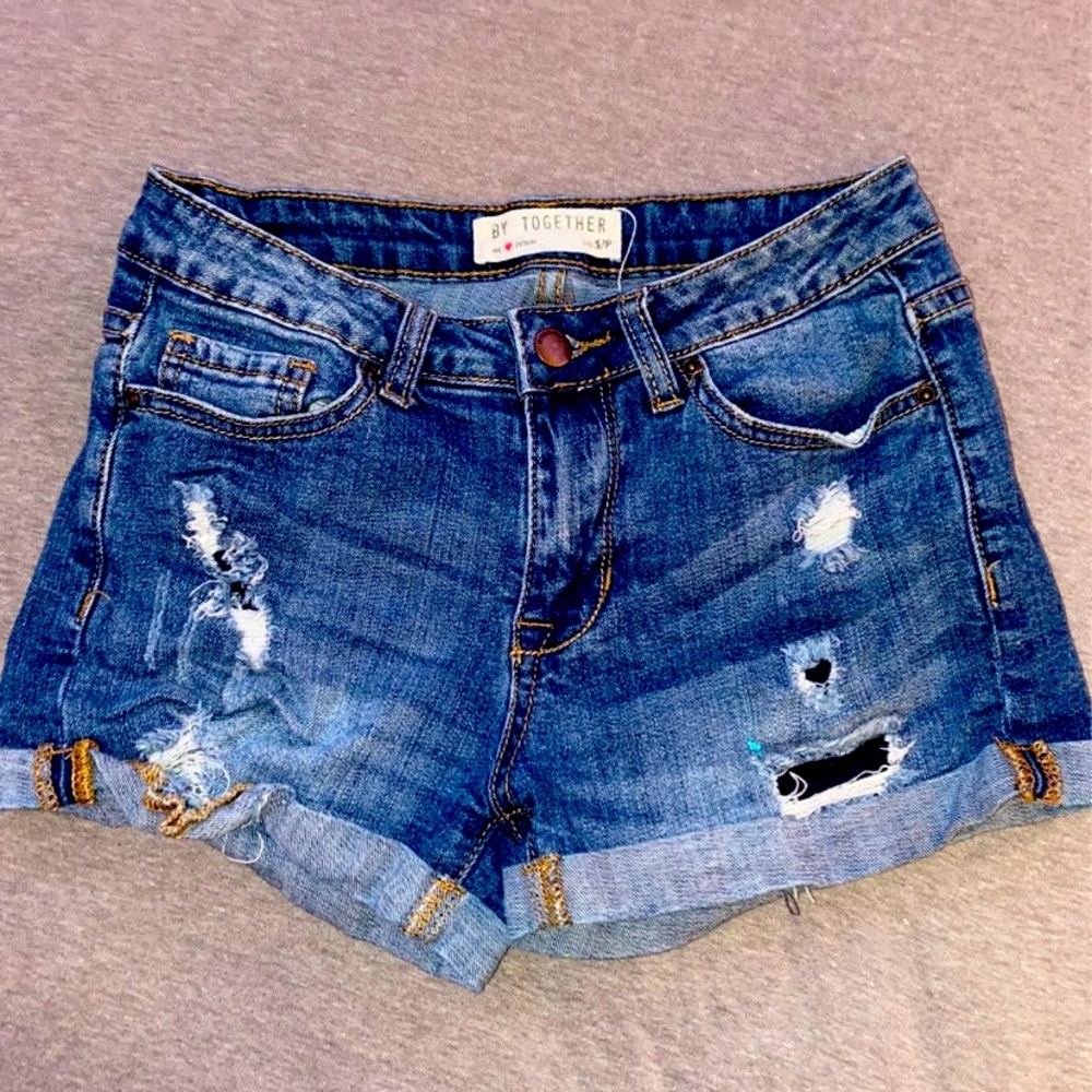 jean shorts